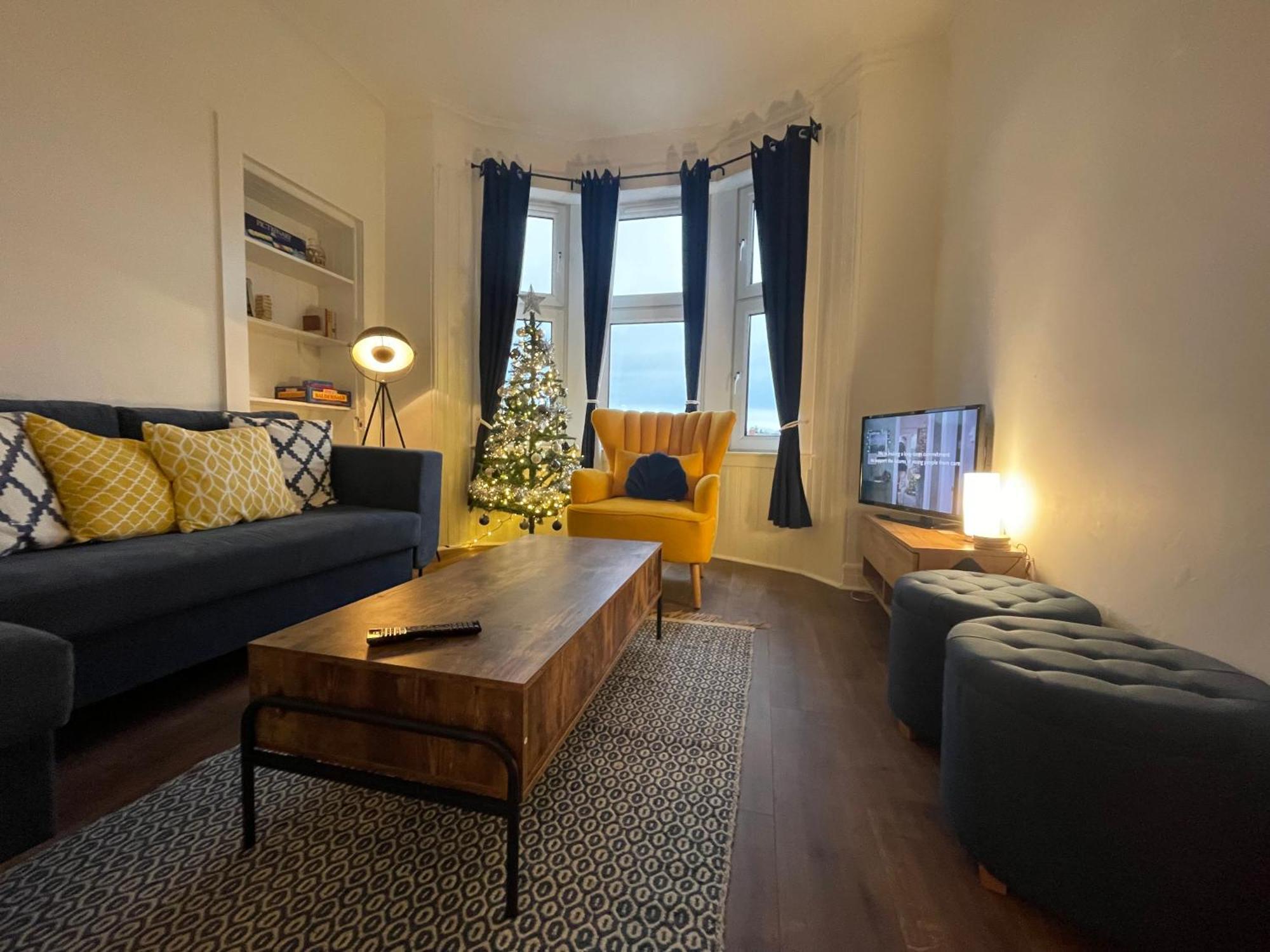 The John Muir - Beautiful 1 Bed Apartment In へレンズバラ エクステリア 写真